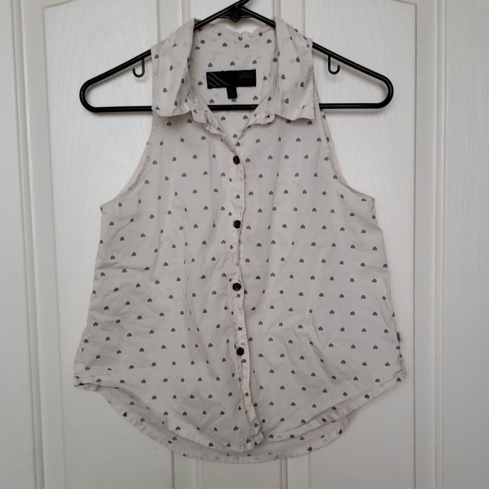 Vans heart shirt